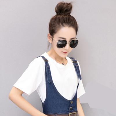 ĐẦM JEAN YẾM CÀI NÚT EO (KHÔNG KÈM THẮT LƯNG) - NY895